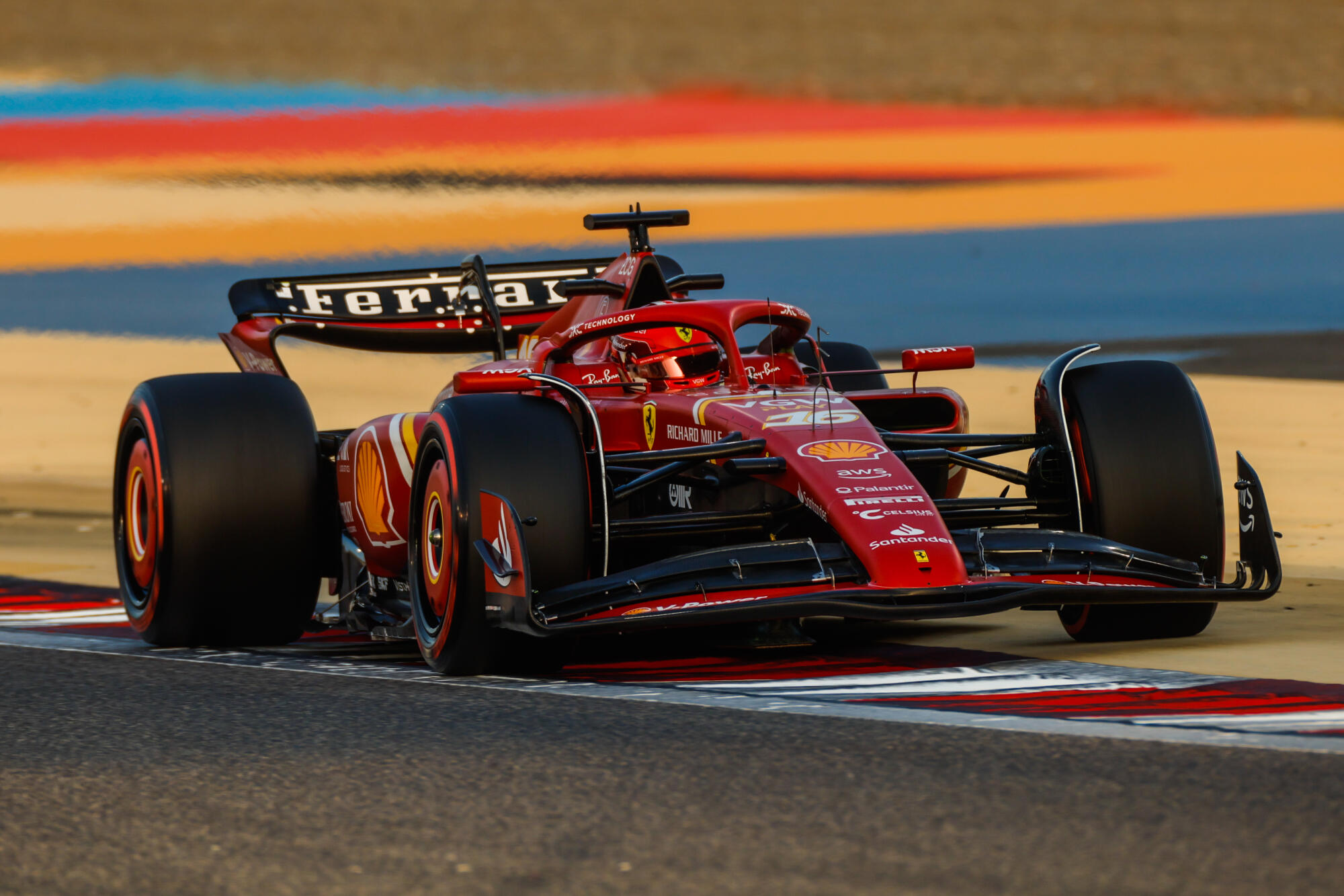 charles leclerc wintertest