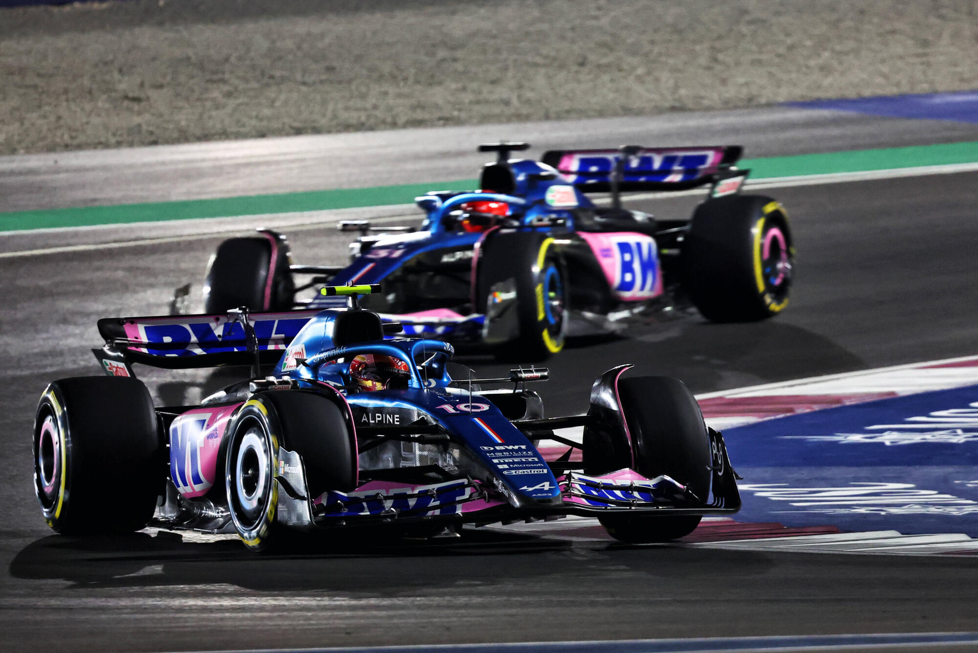 Alpine auto's, Qatar, 2023