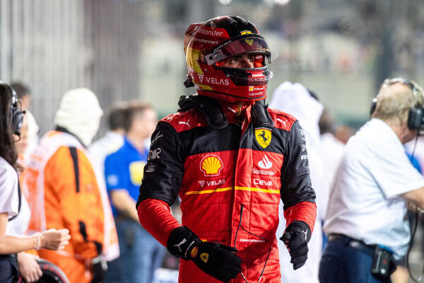 Carlos Sainz Abu Dhabi 2022