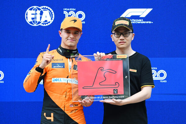 Lando Norris Sprintkwalificatie China P1
