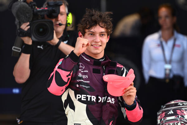Kimi Antonelli Sprint Pole Position 2025 Miami