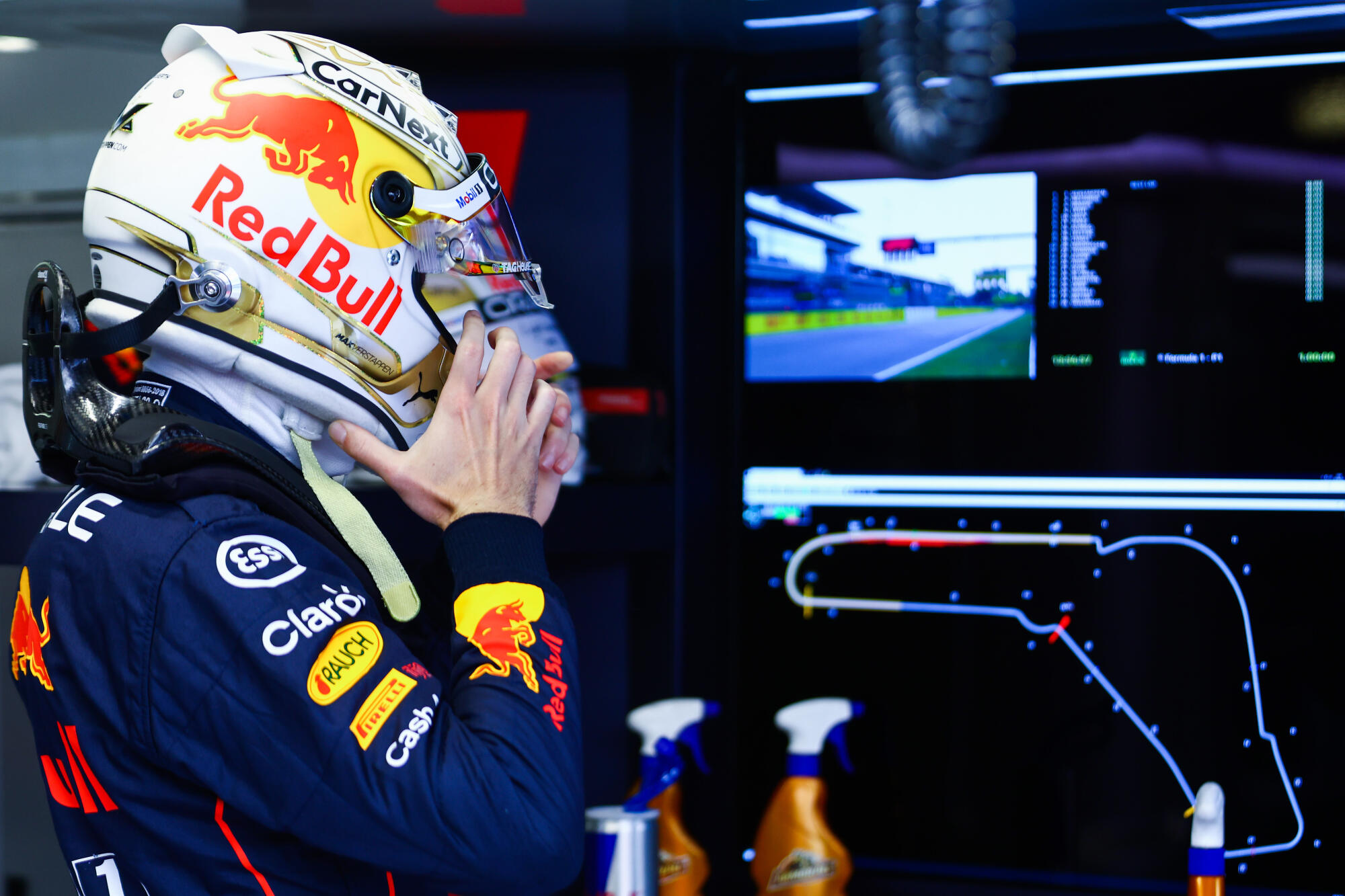 Max Verstappen training monza