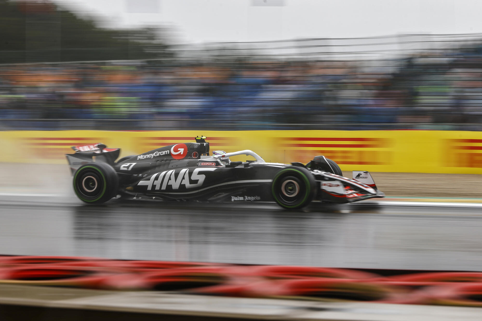 Hulkenberg Haas regen Spa 2