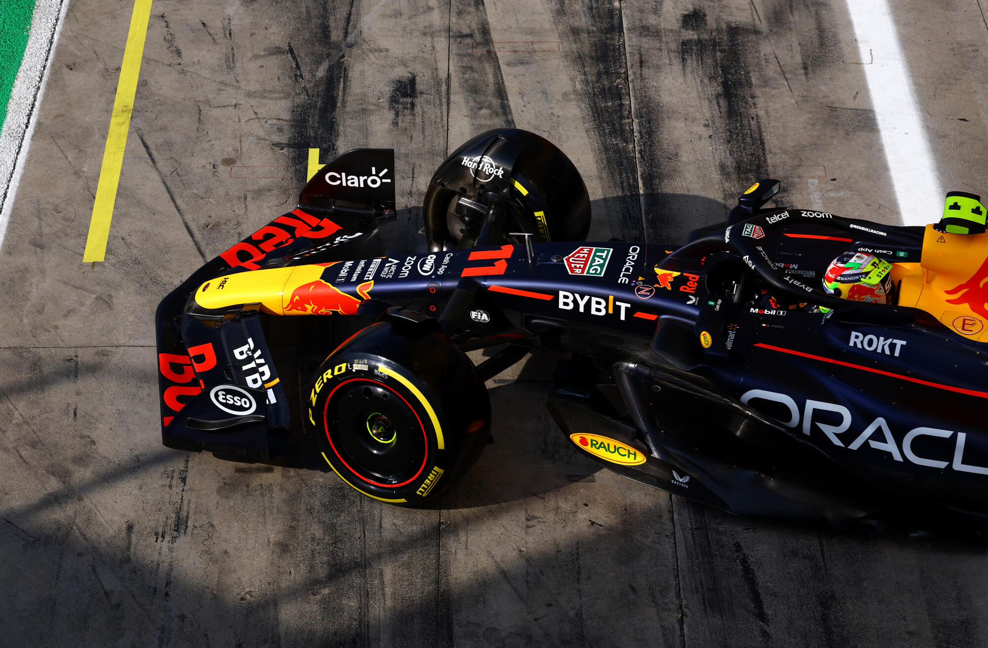 sergio perez zaterdag monza 2023