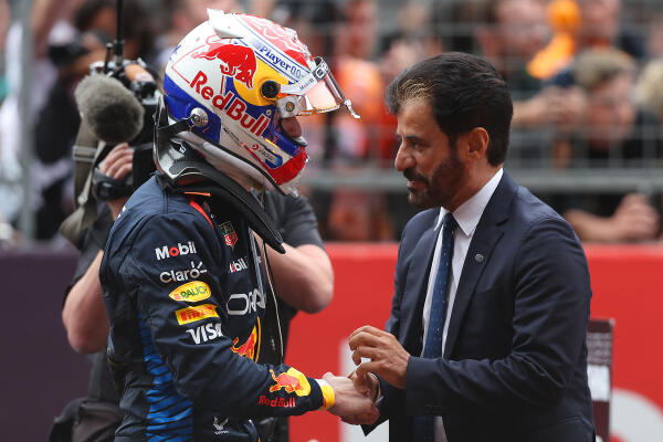 Max Verstappen Mohammed Ben Sulayem