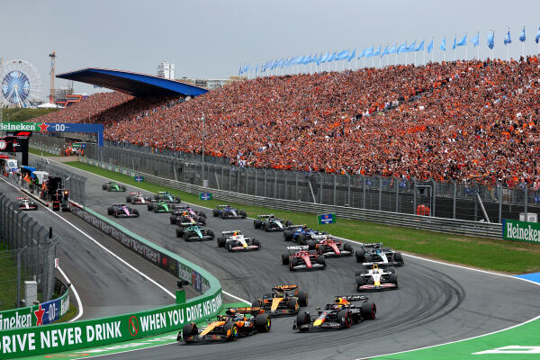 Racestart - F1 Grand Prix van Nederland 2025