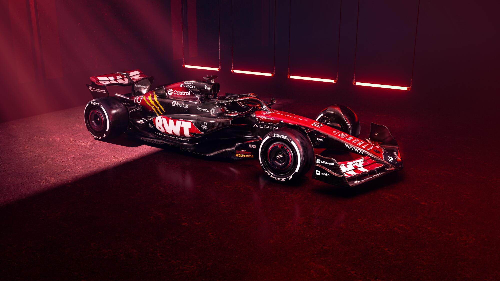 speciale livery Alpine belgie