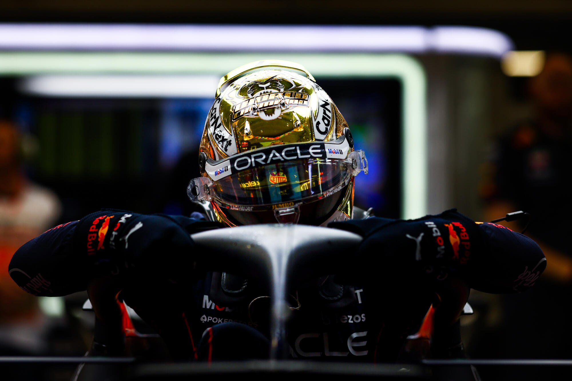 Helm Verstappen Brazilië 2022