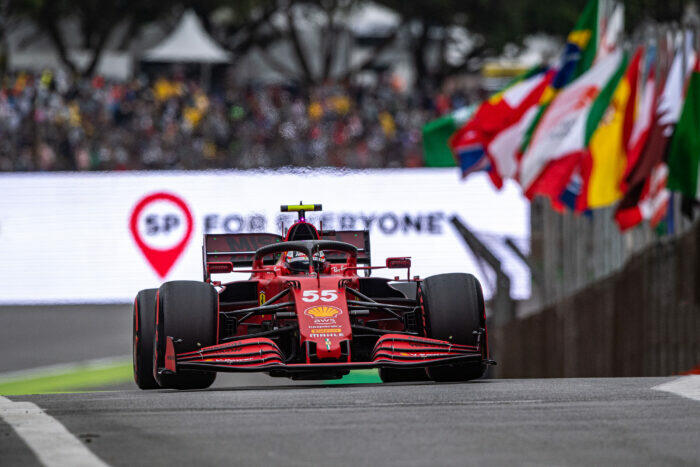 Carlos Sainz / Ferrari / Brazilië / Interlagos / 2021