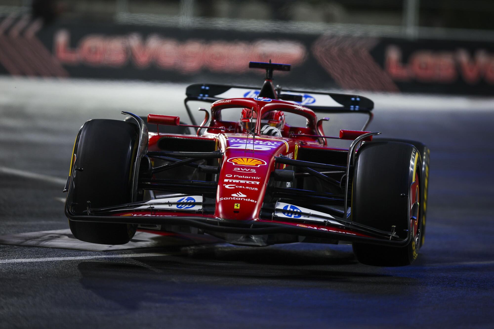 Las Vegas 2024 Charles Leclerc