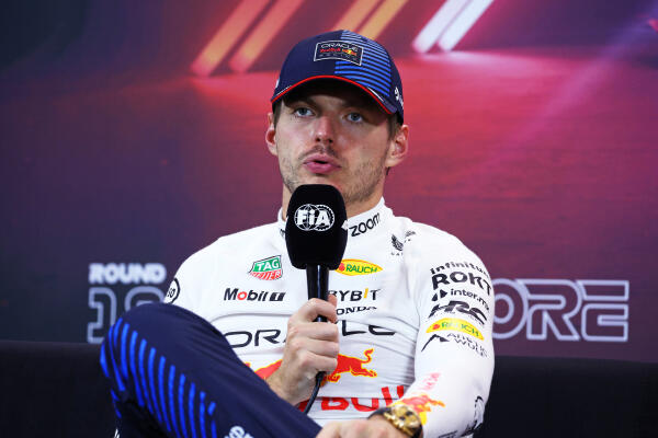 Verstappen persconferentie singapore
