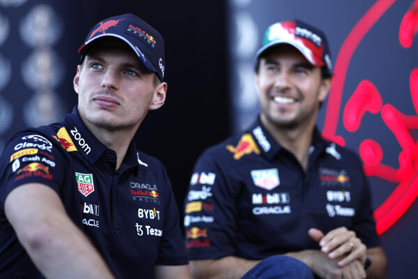 Verstappen Perez Austin