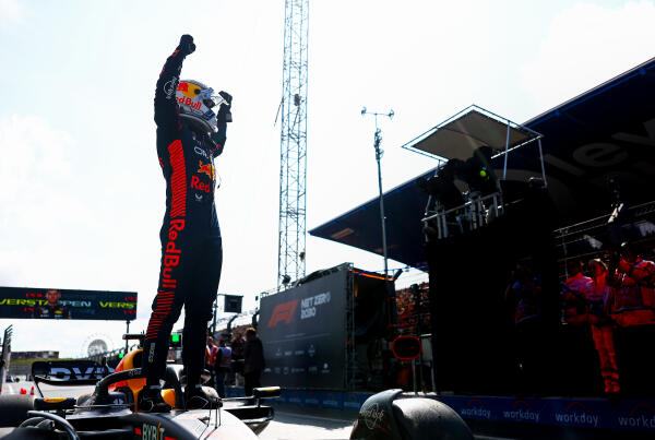 Max Verstappen pole zaterdag Zandvoort 2023