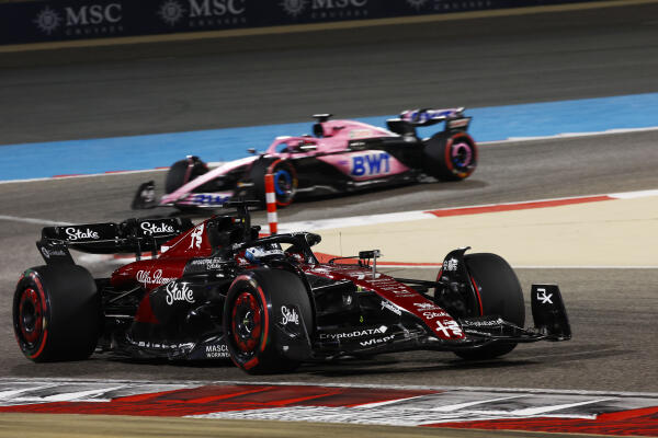 Valtteri Bottas zondag Bahrein 2023
