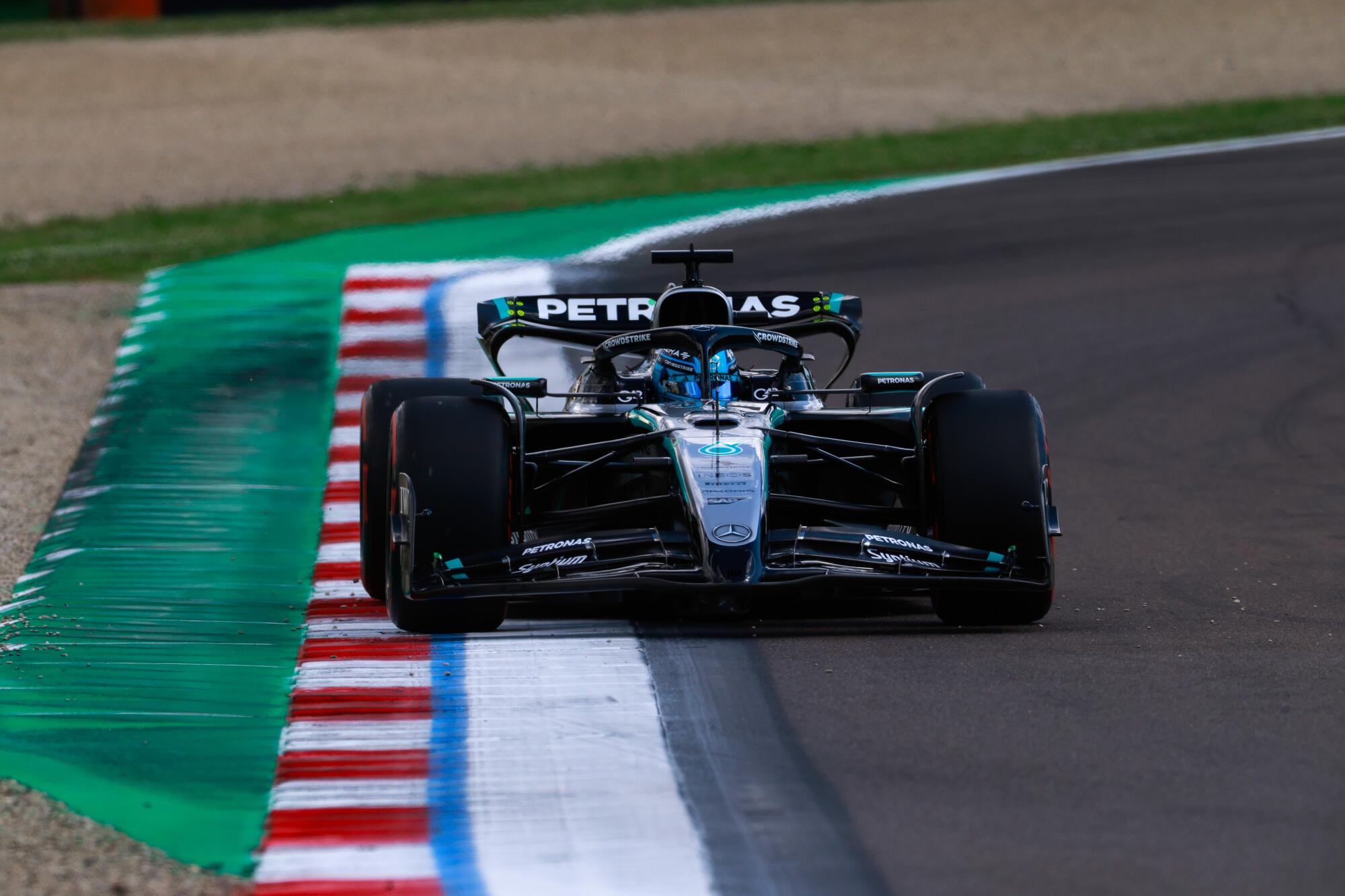 George Russell 2025 Imola