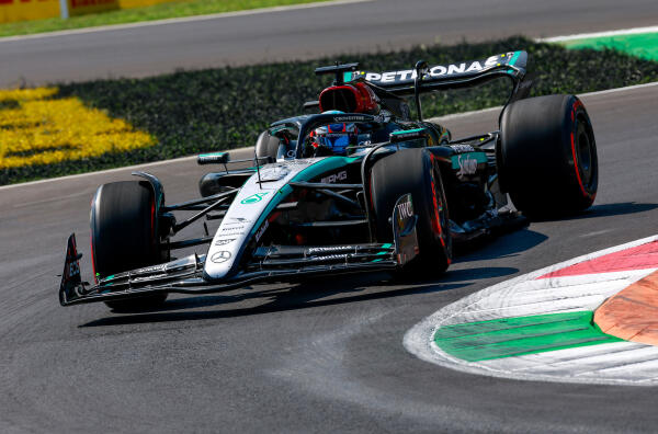 Russell Mercedes Monza Italië kwalificatie 2024