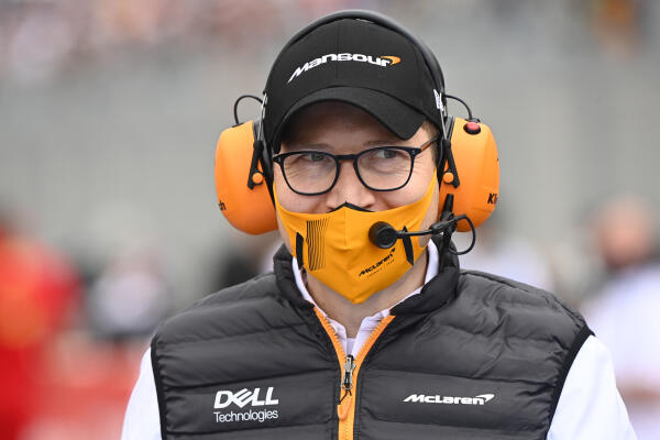 Andreas Seidl tijdens de Grand Prix Frankrijk 2021
