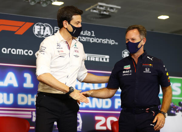 Wolff en Horner in 2021