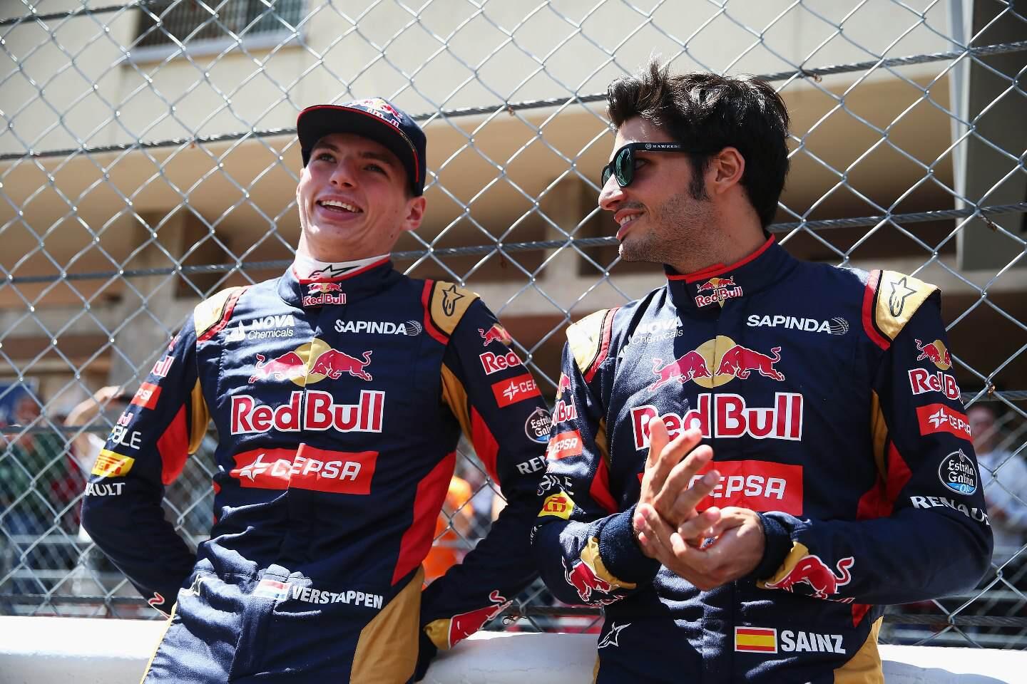 images_Formule1_2015_nieuws-mei_Max_Verstappen_en_Carlos_Sainz_Toro_Rosso_GP_Monaco