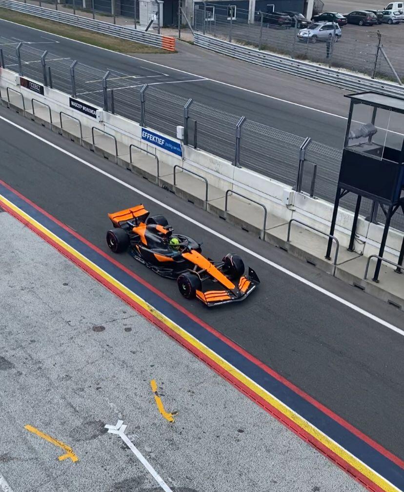 Test Mclaren Zandvoort