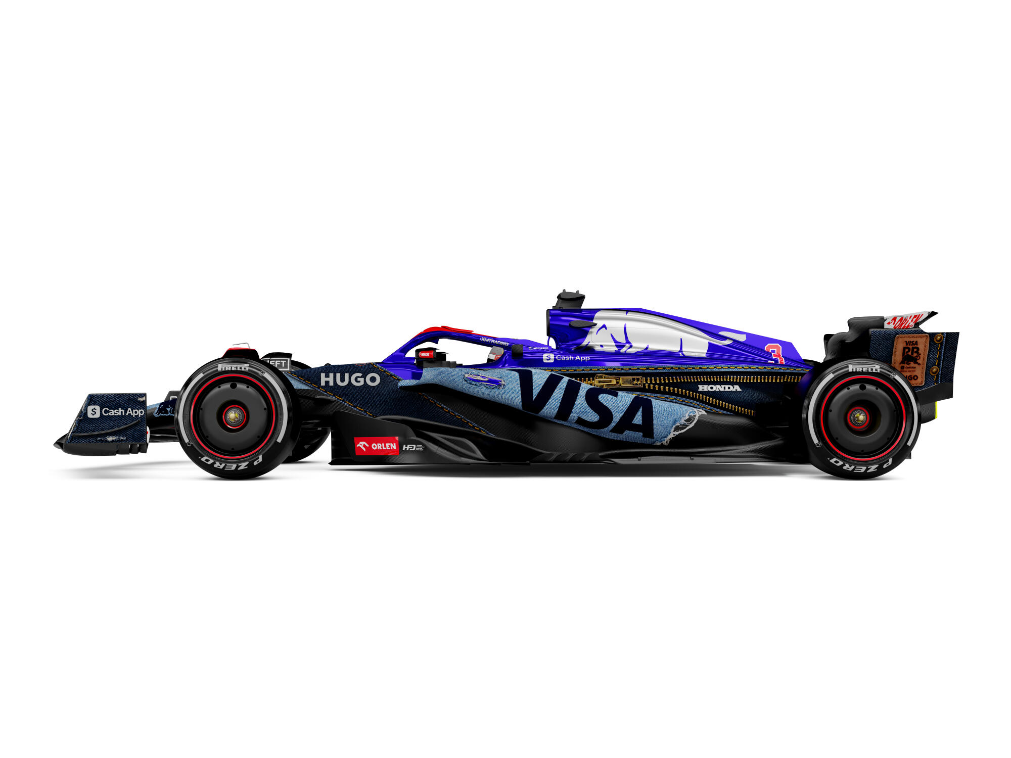 Speciale livery VCARB GP Singapore 2