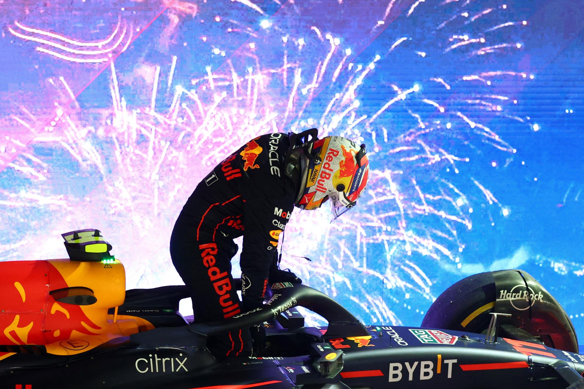 Perez in Singapore