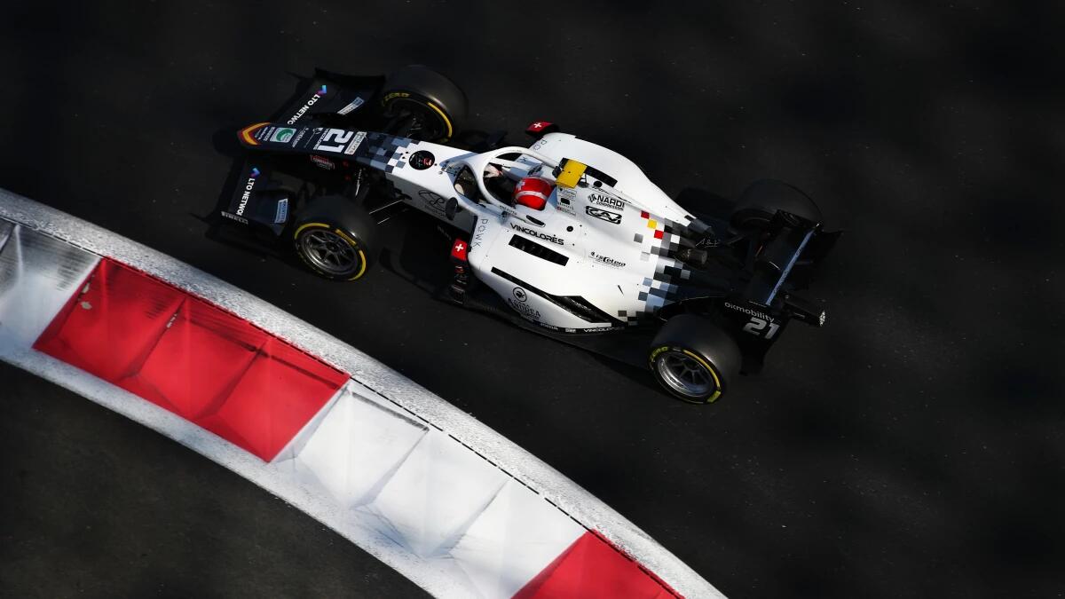 Ralph Boschung auto Formule 2