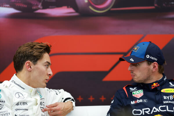 Russell vs Verstappen