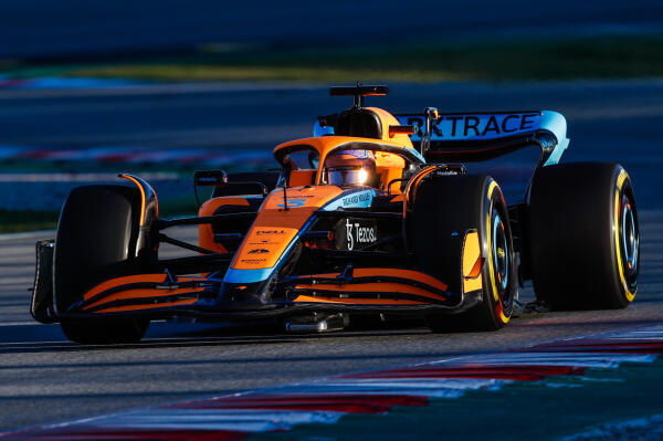 McLaren filmdag ricciardo