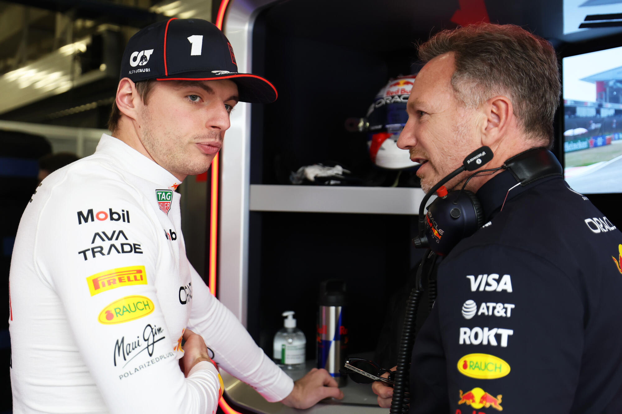 Verstappen Horner Japan