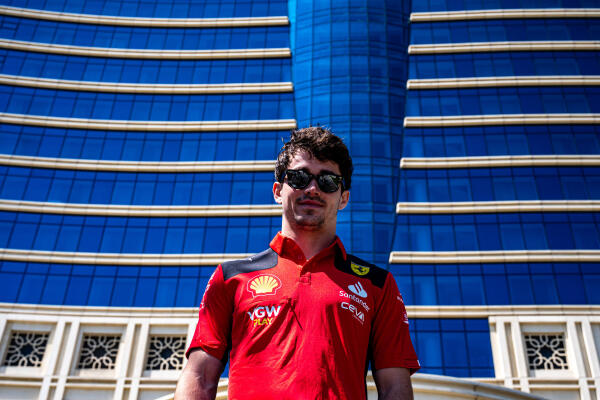 Leclerc donderdag Baku 2023