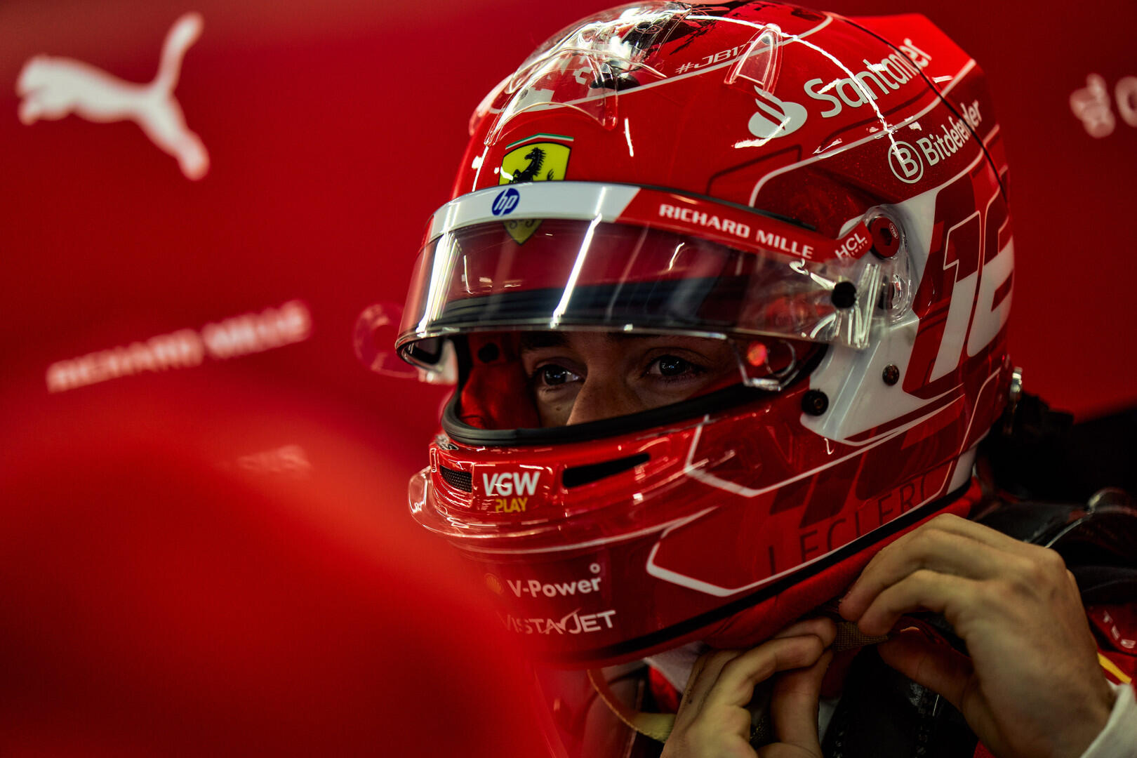 Teleurstellend weekend Leclerc Silverstone