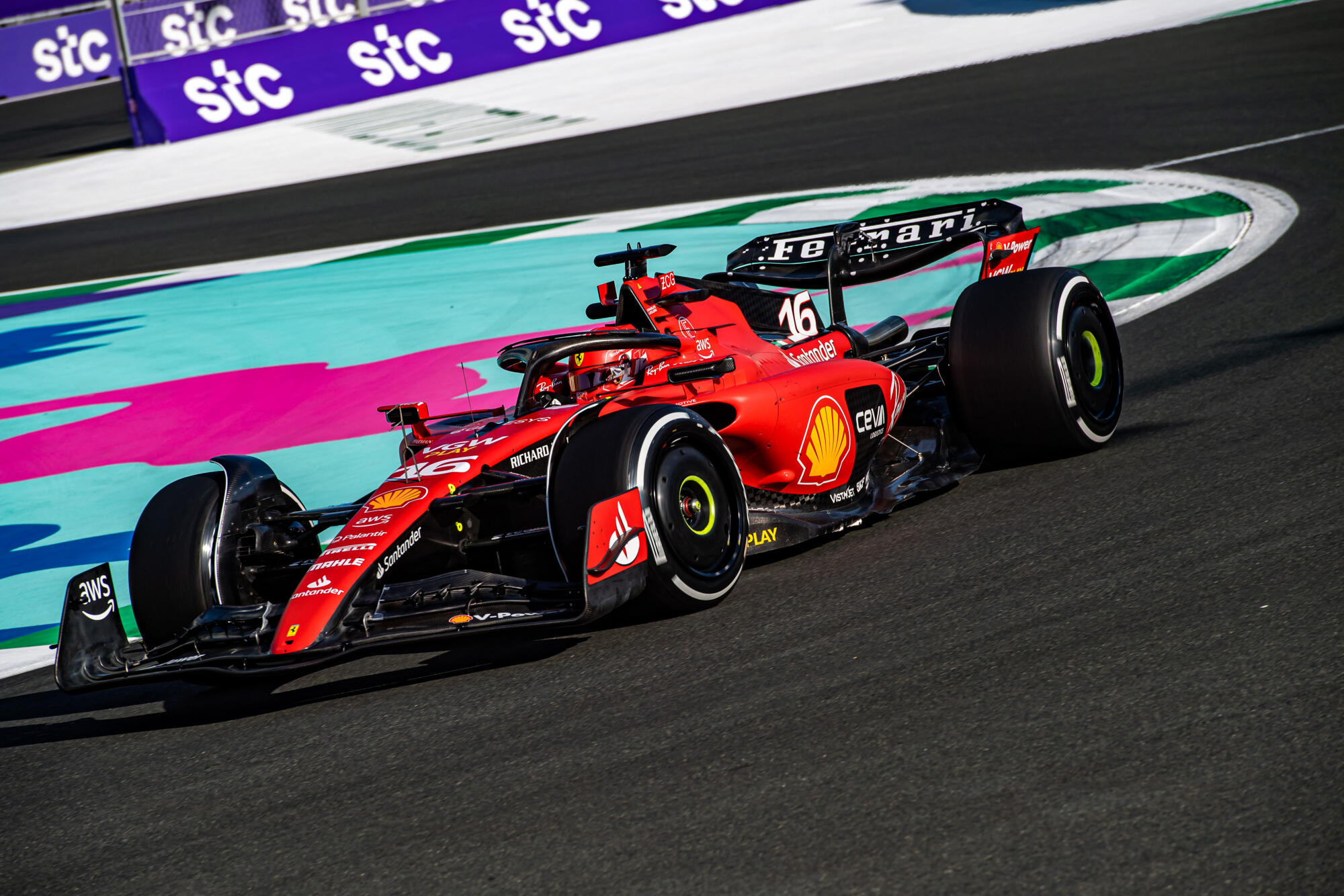 Charles Leclerc auto Jeddah 2023