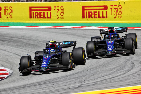albon latifi spanje race