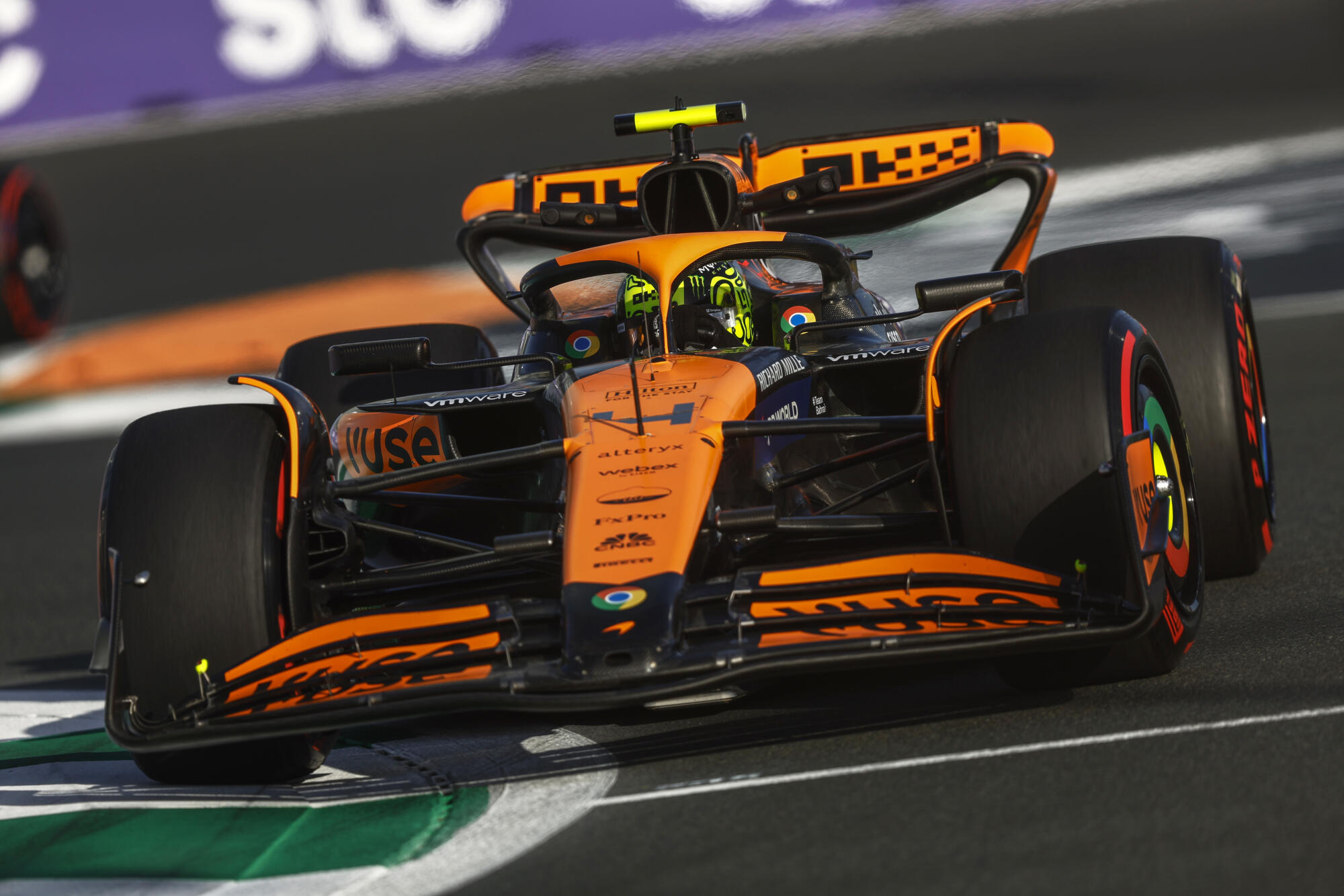 Lando Norris Jeddah 2024