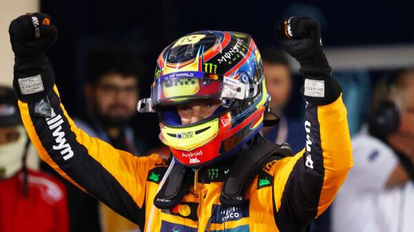 Oscar Piastri winst, Bahrein, 2025