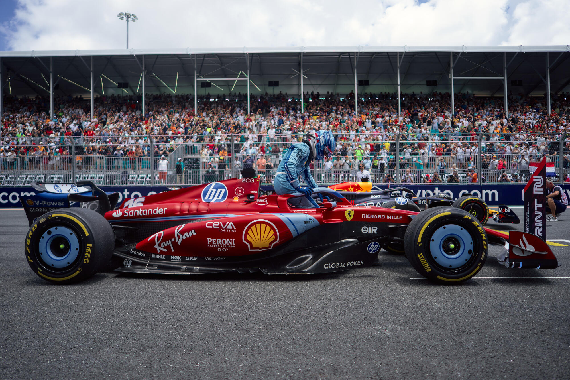 charles leclerc 2024 miami