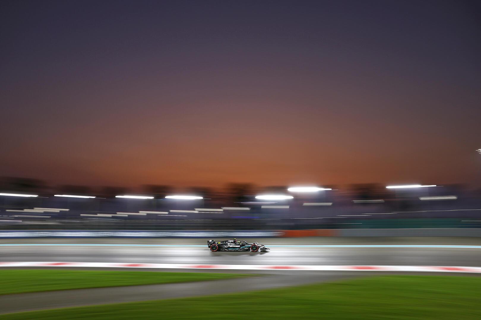 Mercedes-bolide GP Abu Dhabi