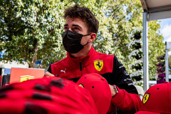charles leclerc melbourne cap