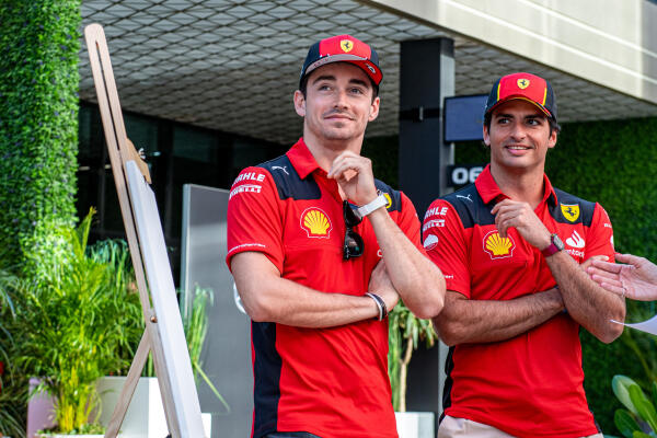 Sainz en Leclerc Jeddah 2023