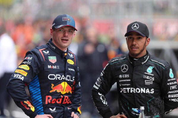 Verstappen Hamilton na sprint