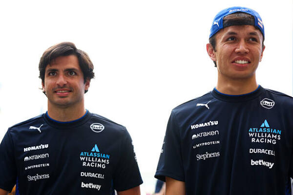 Albon en Sainz Saoedi-Arabië 2025