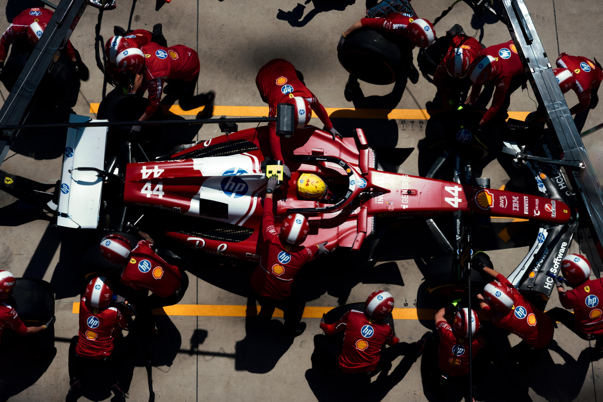 Lewis Hamilton China Ferrari 2025