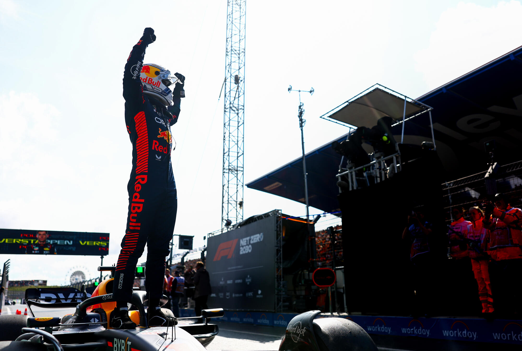 Max Verstappen pole zaterdag Zandvoort 2023