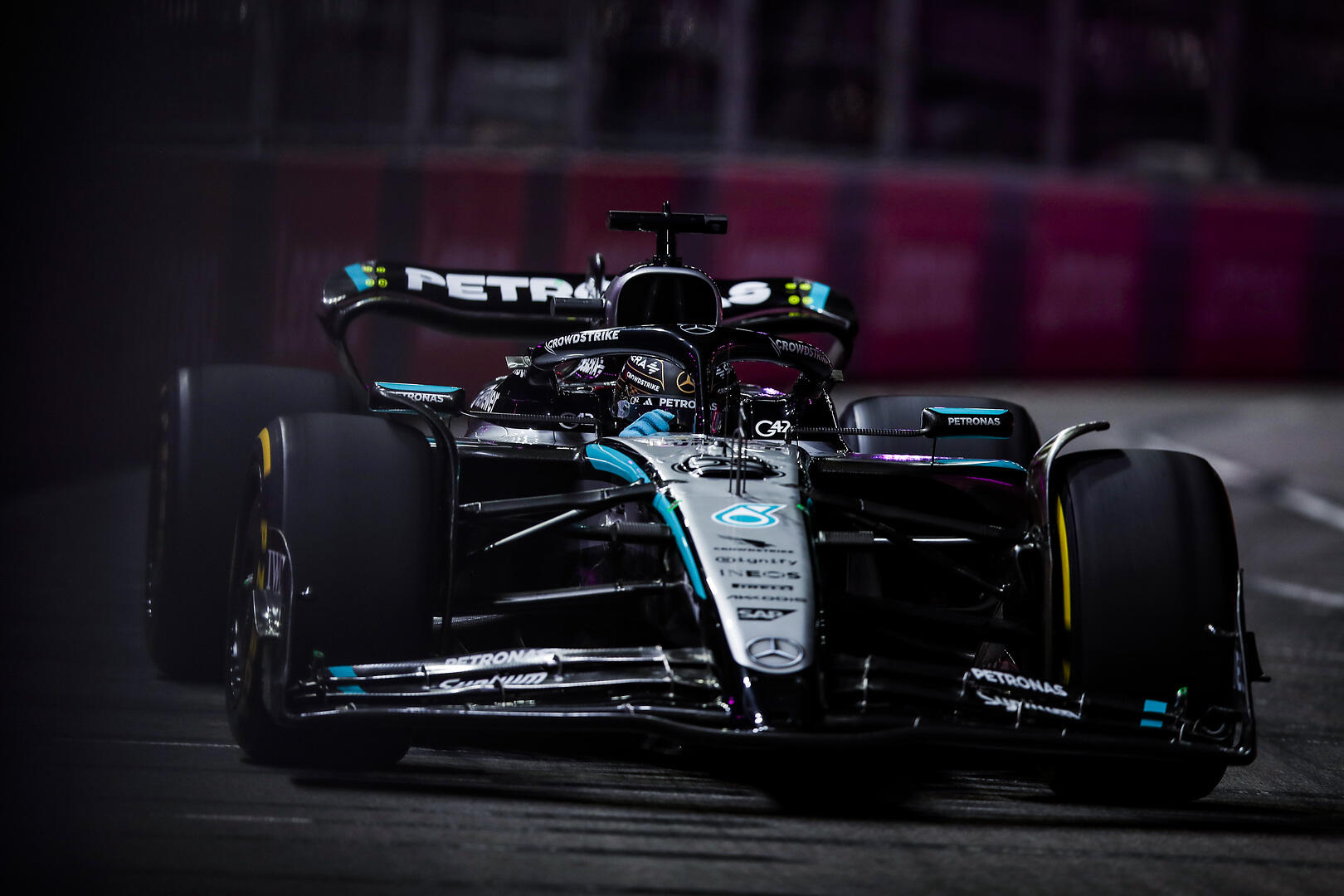 George Russell (1) - F1 Grand Prix van Las Vegas 2025