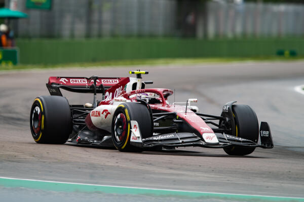 zhou imola race