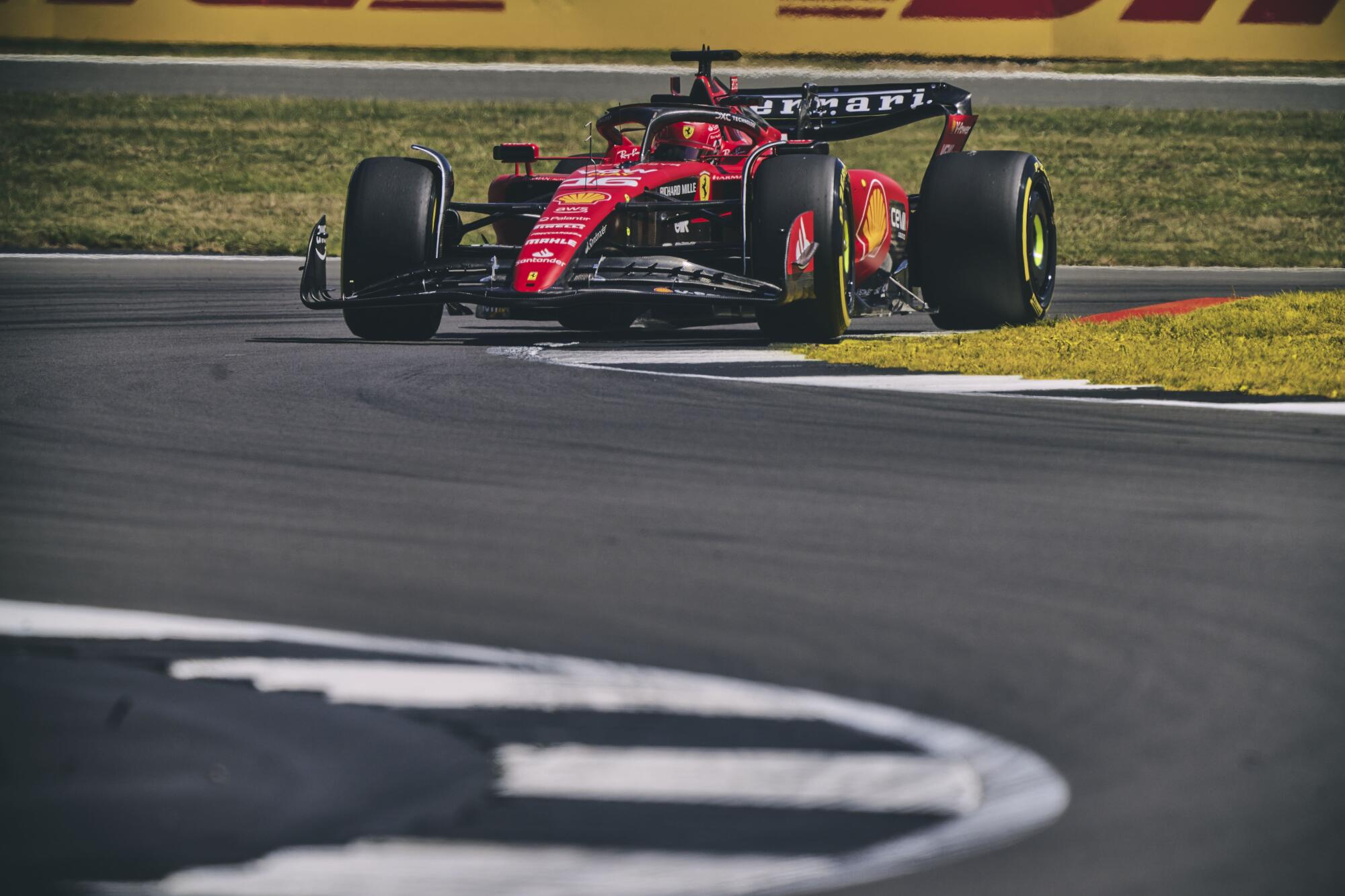 Leclerc Silverstone 2023