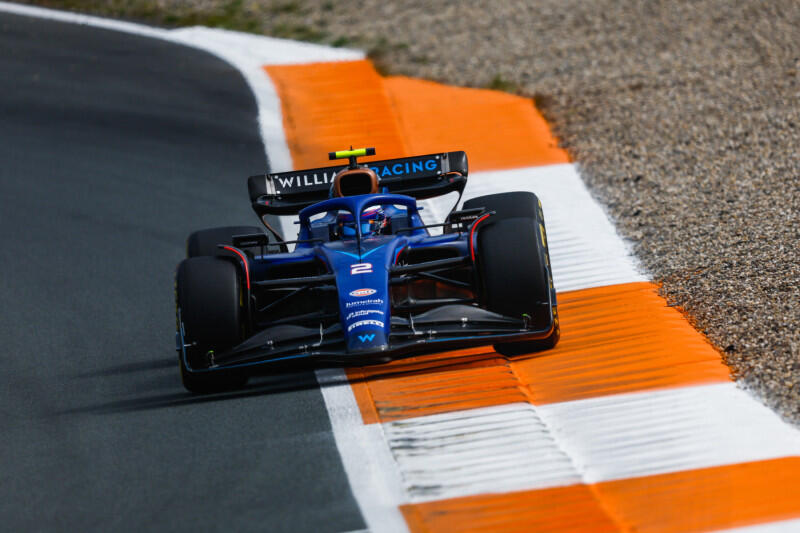 Logan Sargeant vrijdag Zandvoort 2023