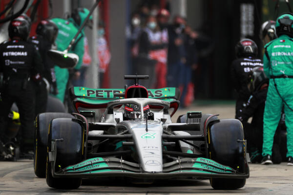 Mercedes George Russell GP Imola zondag