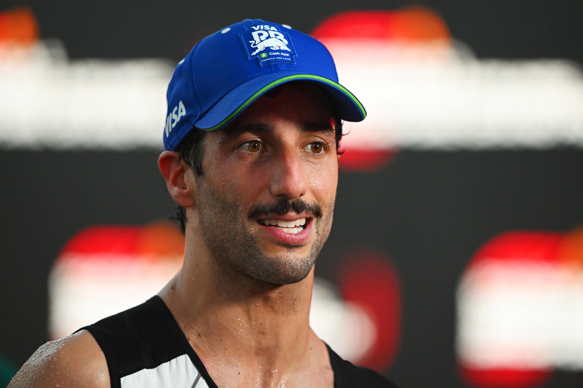 Daniel Ricciardo media zondag Singapore 2024